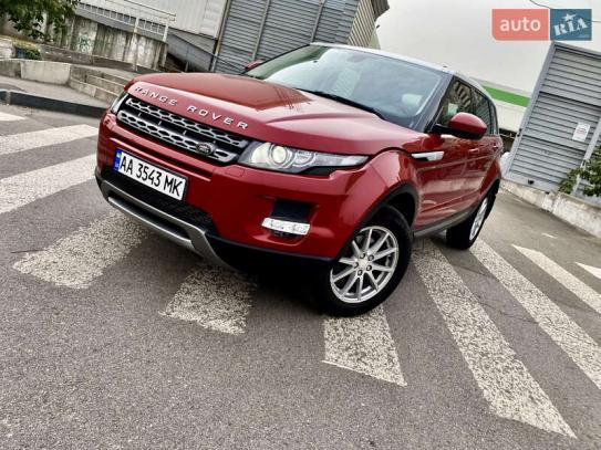 Land Rover range rover evoque 2013р. у розстрочку