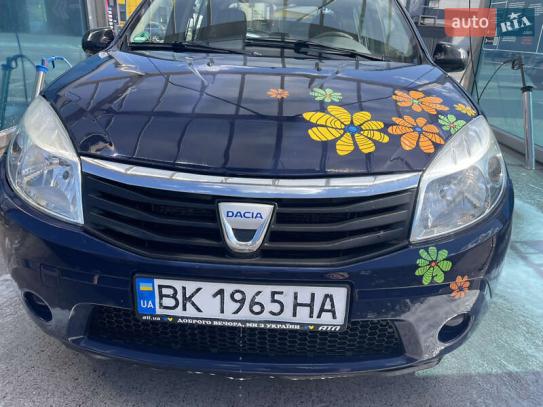 Dacia Sandero                         2010г. в рассрочку