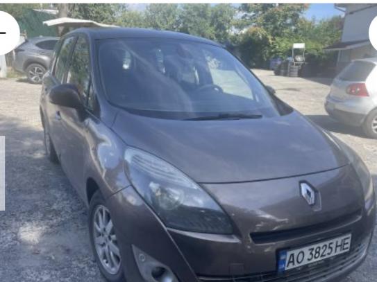 Renault Scenic 2010р. у розстрочку